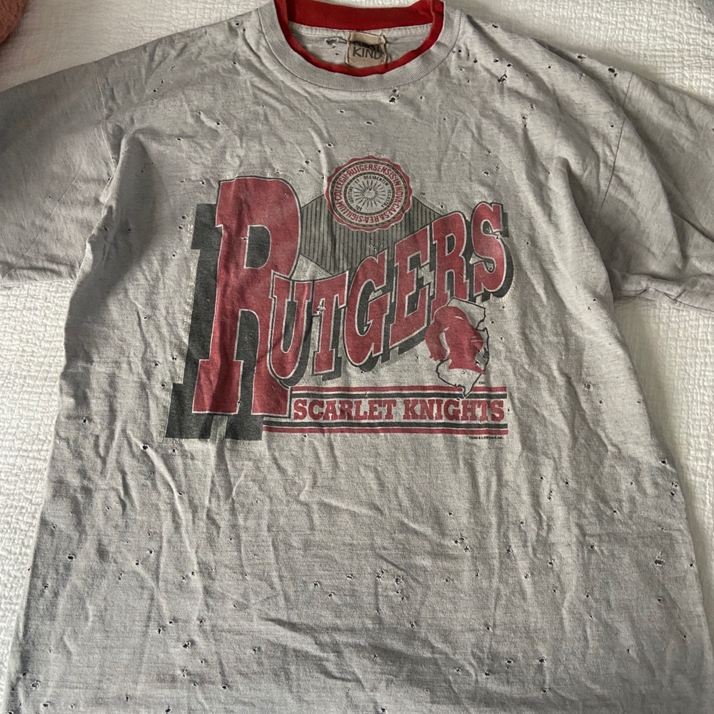 Oversized Vintage RUTGERS UNIVERSITY t-shirt